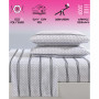 Skull Rose Trellis Microfiber 3 Piece Sheet Set, Twin