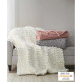 Chunky-Knit Chenille Throw, 50" x  60"