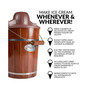 ICMP600WD 6-Quart Wood Bucket Ice Cream Maker
