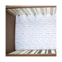 Baby Fitted Crib Sheet 100% Combed Jersey Cotton