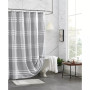 Chenille Stripe Shower Curtain, 72" x 72"