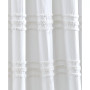 Chenille Stripe Shower Curtain, 72" x 72"