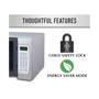Professional 1.3 Cu. Ft. 1100-Watt Microwave Oven with Smart Sensor Cooking