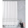Borderline Shower Curtain, Created for Macy's