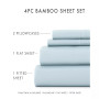 Home Collection 4 Piece Rayon from Bamboo Bed Sheet Set, Twin