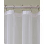 Waffle Complete Shower Curtain With Detachable Liner