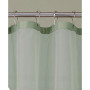 Waffle Complete Shower Curtain With Detachable Liner