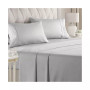 4 Piece Deep Pocket Microfiber (Muted, Vibrant, Heathered) Sheet Set - California King