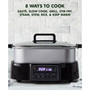 Bistro Noir Multi-Function Deluxe Electric Skillet