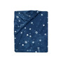 Sky Rocket Blue Stars/Galaxy/Space 100% Cotton Fitted Crib Sheet