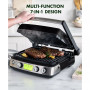 Elite Multifunction Grill, Griddle & Waffle Maker
