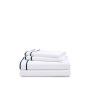 Spencer 300 Thread Count Sateen  Border Sheet Set, Queen
