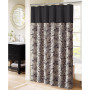 Aubrey Jacquard Beaded Shower Curtain, 72" x  72"