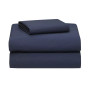3-Piece Microfiber College Dorm Bed Sheet Set in Twin XL