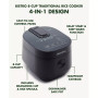 8-Cup Ceramic Nonstick Electric Rice Cooker