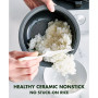 8-Cup Ceramic Nonstick Electric Rice Cooker