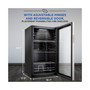 126 Can Small Refrigerator & Beverage Cooler, Stainless Steel