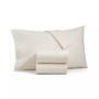Sleep Luxe Solid Cotton Flannel 4-Pc. Sheet Set, Full, Created for Macy's