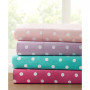 Polka Dot Cotton 3-Pc. Sheet Set, Twin