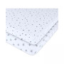 Baby Fitted Waterproof Crib Sheet 100% Combed Jersey Cotton