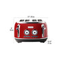 Dorset 4-Slice Toaster with Browning Control, Cancel, Reheat and Defrost Settings - 75040