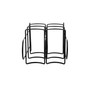 Townhouse 6-Bottle Wine Rack