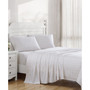 Evie Cotton Sateen 4-Pc. Sheet Set, Queen