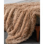 Soft and Fuzzy Reversible Shaggy Throw, 60" x 70"
