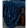 Soft and Fuzzy Reversible Shaggy Throw, 60" x 70"