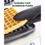 Elite 2-Square Belgian or Classic Waffle Maker