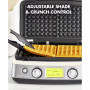 Elite 2-Square Belgian or Classic Waffle Maker