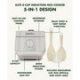 8-Cup Induction Nonstick Rice & Grain Cooker