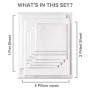 7 Piece Microfiber Solid Sheet Set - Split King