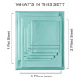 7 Piece Microfiber Solid Sheet Set - Split King