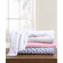 Gingham Plaid Cotton Percale 3 Piece Sheet Set, Twin