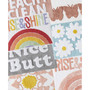 Butterfly Trio Cotton Bath Rug, 20" x 32"