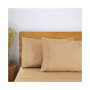 Queen 6PC Rayon from Bamboo  Solid Performance Sheet Set