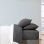 Queen 6PC Rayon from Bamboo  Solid Performance Sheet Set