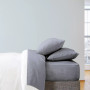Queen 6PC Rayon from Bamboo  Solid Performance Sheet Set