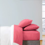 Queen 6PC Rayon from Bamboo  Solid Performance Sheet Set
