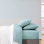 Queen 6PC Rayon from Bamboo  Solid Performance Sheet Set