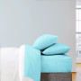 Queen 6PC Rayon from Bamboo  Solid Performance Sheet Set