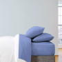 Queen 6PC Rayon from Bamboo  Solid Performance Sheet Set