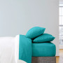 Queen 6PC Rayon from Bamboo  Solid Performance Sheet Set