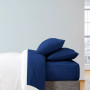 Queen 6PC Rayon from Bamboo  Solid Performance Sheet Set