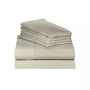 Queen 6PC Rayon from Bamboo  Solid Performance Sheet Set