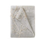 Stella 70" x 72" Chenille Embroidederd Shower Curtain