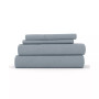 Collection Linen Rayon From Bamboo Blend Deep Pocket 300 Thread Count 3 Piece Sheet Set, Twin
