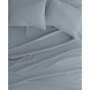 Collection Linen Rayon From Bamboo Blend Deep Pocket 300 Thread Count 3 Piece Sheet Set, Twin