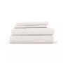 Collection Linen Rayon From Bamboo Blend Deep Pocket 300 Thread Count 3 Piece Sheet Set, Twin